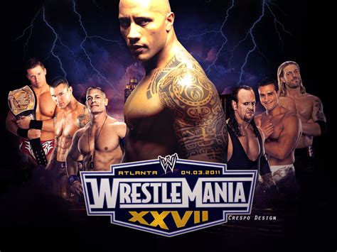 WWE Wrestlemania XXVII by Cre5po on DeviantArt