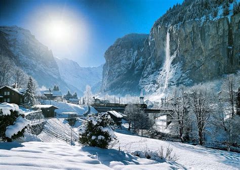 Lauterbrunnen - Winter 2014 | Holiday travel, Beautiful sites, Holiday ...