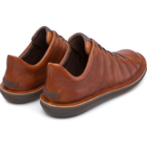 Beetle by Camper | Brown casual shoes, Brown leather sneakers, Mens ...