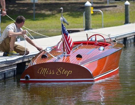 942 Chris-Craft 16′ Hydroplane #boatdesign | Boat, Runabout boat ...