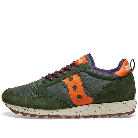 Saucony Jazz Original Outdoor Green & Orange | END. (TW)