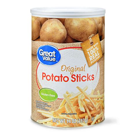 Great Value Original Potato Sticks, 14 Oz. - Walmart.com