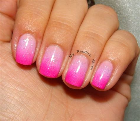 Kleancolor Pink Gradient Nails | Gradient nails, Nails, Nail art