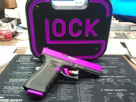 Hot Purple - Glock 17 Gen3 9mm Handgun w/Custom Box - www.tzarmory.com ...