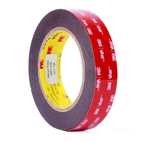 3M Scotch 5952 VHB Tape: 2.5cm x 15 ft. (Black) : Buy Online at Best ...