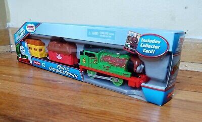 THOMAS & FRIENDS Trackmaster Percy’s Chocolate Crunch Motorized Railway ...