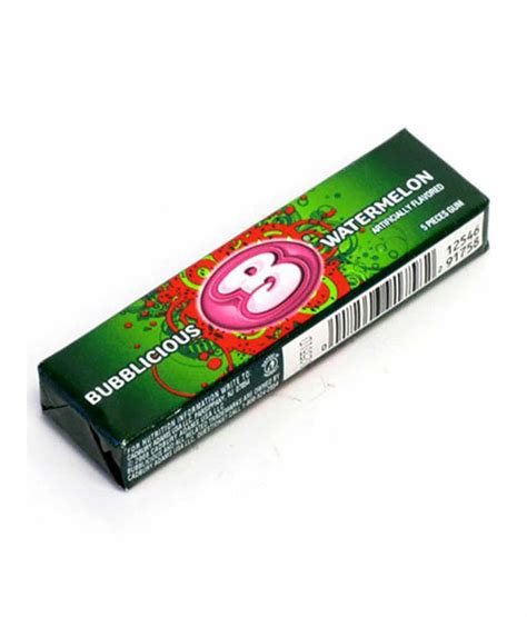 Buy Bubblicious Gum - Watermelon 40g • SOLIDPOP