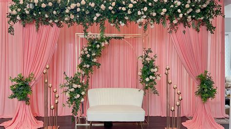 DIY - Elegant Backdrop Diy - Wedding Decor - Bride Ninja