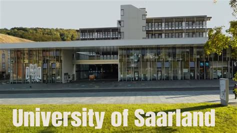 University of Saarland | Universität des Saarlandes, Saarbrücken ...