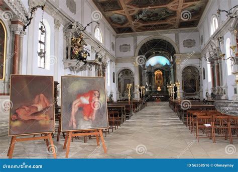 Interior of Piran Cathedral Editorial Photo - Image of chapel, slovenia ...