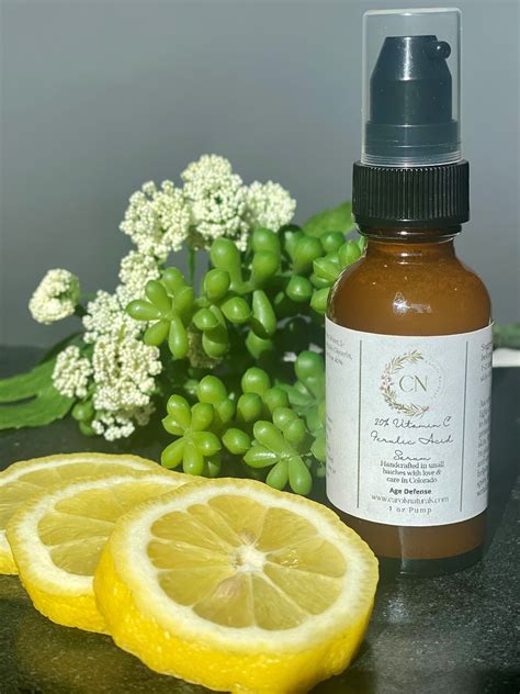 Vitamin C 20% with Ferulic Acid Serum – Carols Naturals