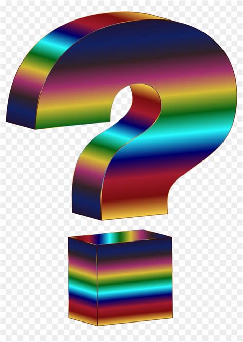 3d Clipart Question Mark - 3d Question Mark - Free Transparent PNG ...