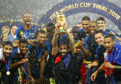 Soccer: France lift second World Cup after winning classic final 4-2 - TVTS