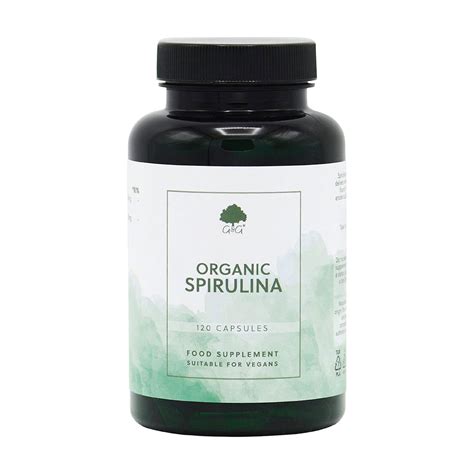 Buy Organic Spirulina Capsules 500mg | VitaminsOnline