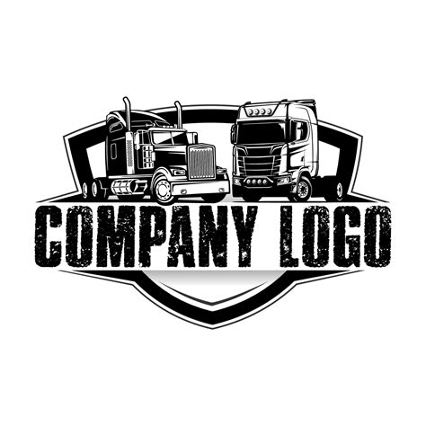 Trucking company logo, semi truck logo, 18 wheeler ready made logo ...