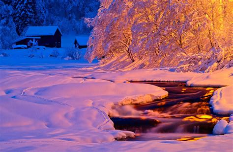 🔥 [110+] Winter Sunset HD Wallpapers | WallpaperSafari