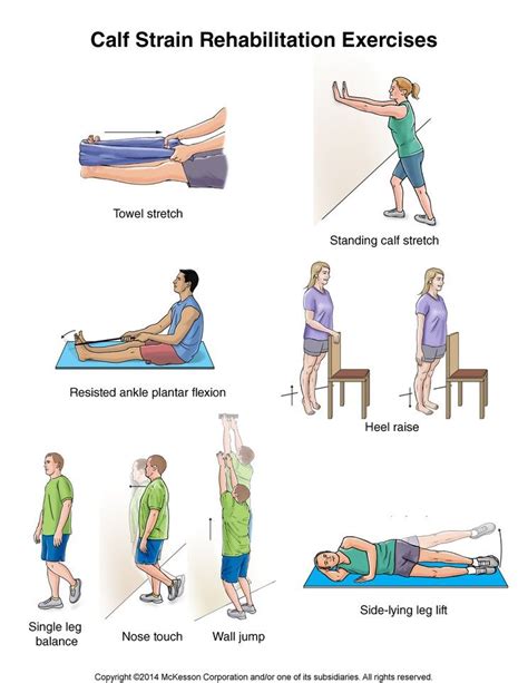 Summit Medical Group - Calf Strain Exercises | Calf strain, Calf strain ...