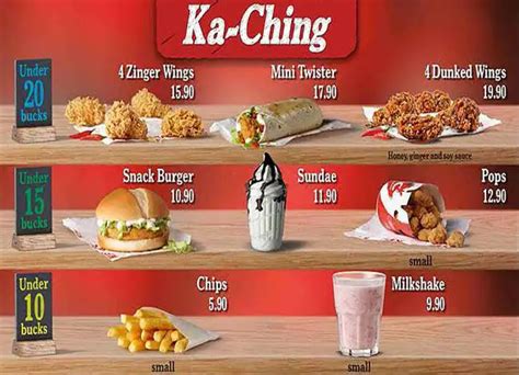 Kfc Dessert Menu South Africa