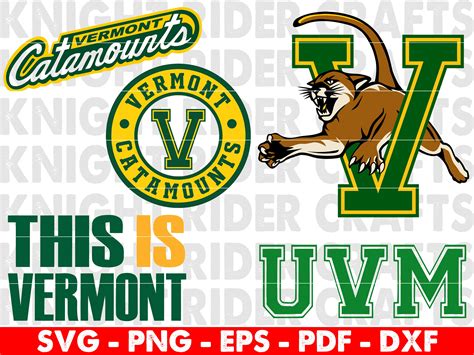 Vermont Catamounts SVG University of Vermont Basketball Logo - Etsy