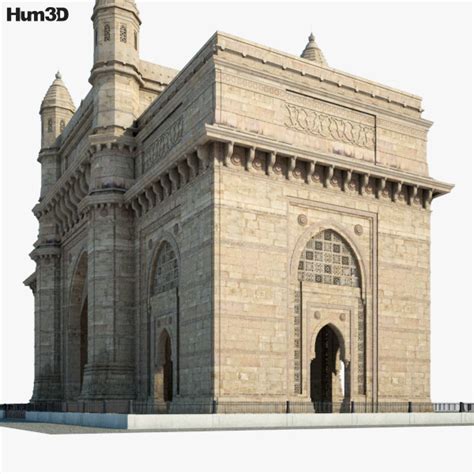 Gateway of India 3D model - Download Architecture on 3DModels.org