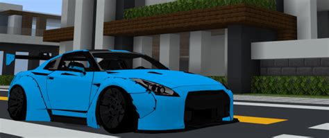 Nissan GTR R-35 LB Performance Kit | Minecraft Addon