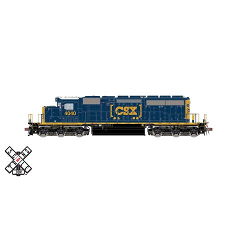 Scale Trains HO Rivet Counter SD40-3 CSX "Boxcar" w/ DCC & Sound ...