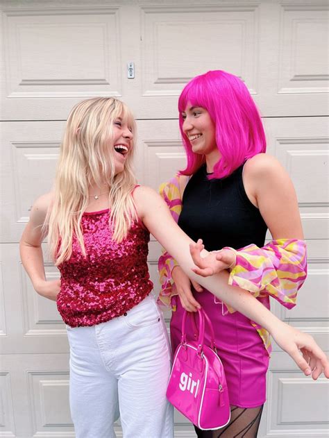 hannah montana and lola | Hot halloween costumes, Duo halloween ...