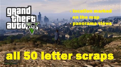 GTA 5 Letter Scrap Locations Interactive Map