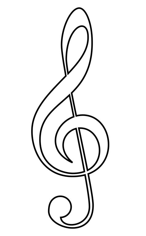 Treble Clef Graphic - ClipArt Best