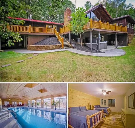 40 Airbnb Vacation Rentals with Indoor Pools in the US