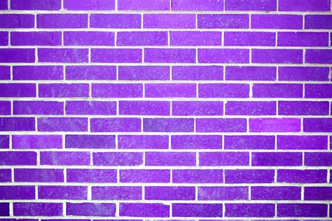 Purple Brick Wall Texture – Photos Public Domain