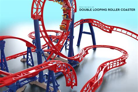 LEGO IDEAS - Double Looping Rollercoaster