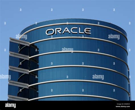 Oracle Corporation headquarters, Redwood Shores California Stock Photo ...