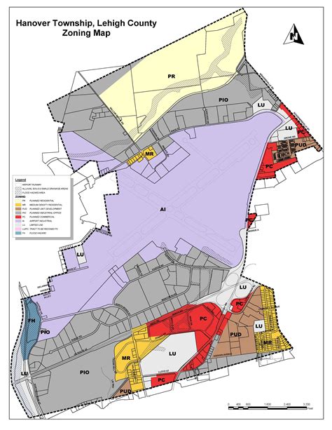 Hanover Township - Zoning Map