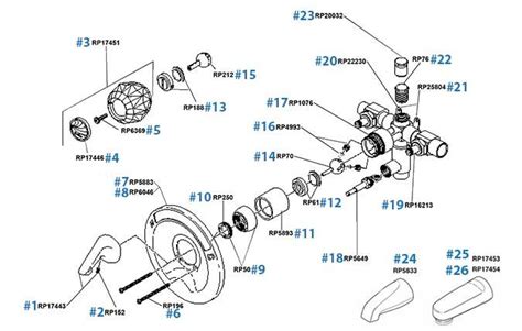 Delta Shower Faucet Repair Diagram - Best Faucet Editon | Shower faucet ...