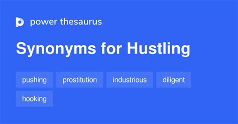 Hustling synonyms - 890 Words and Phrases for Hustling