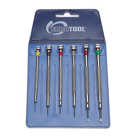 Watch Repair Screwdrivers .8mm - 2mm (Set of 6)