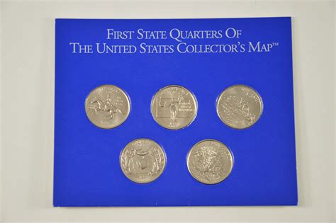 Historic Coin Collection - First State Quarters Of The United States ...