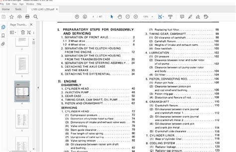 Kubota Tractor L185 L245 L295 Workshop Manual EN_FR - PDF DOWNLOAD ...