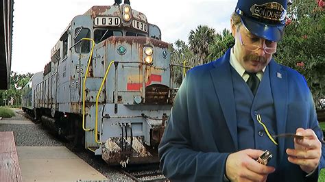 Real Polar Express Conductor~ALL ABOARD!!! - YouTube