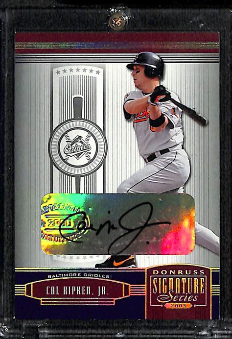 Lot Detail - Lot Of 2 Cal Ripken Jr Autograph Cards