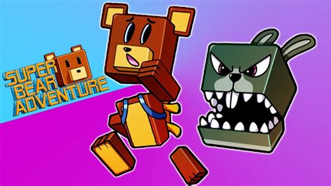 Прохождение игры Super Bear Adventure освобождение мишки Theo 🐻 ...