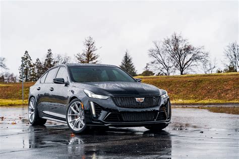 Cadillac CT5-V Blackwing with 20" VS-5RS Wheels in Brushed Clear