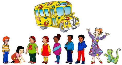 The Magic School Bus Characters by MarkPipi on DeviantArt