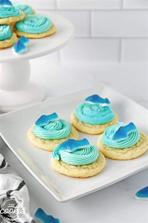 Easy Shark Cookies - Fun Cookie Recipes