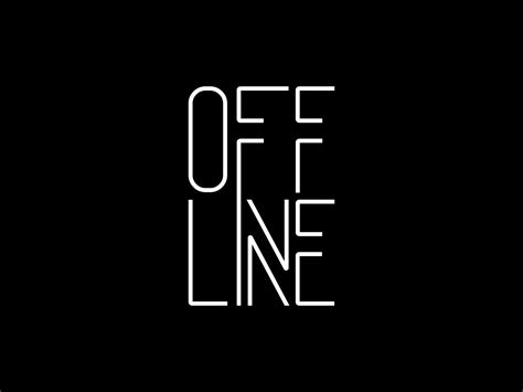 Offline minimal letter logo | Business logo design, Logo design, Letter ...