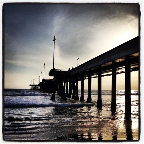 People & Places: Sunset @ Venice Beach Pier, CA