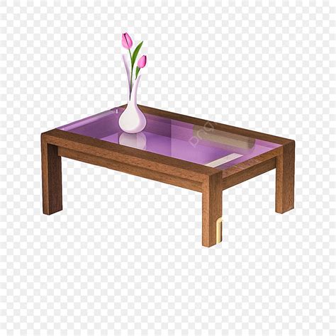 Cartoon Solid Wood Coffee Table Png Download, Furniture, Cartoon ...