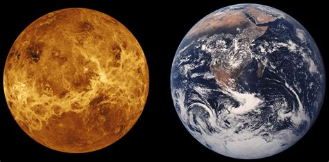 Venus Compared to Earth - Universe Today