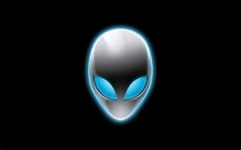 Alienware logo #logo #alien black background #Alienware the head of the ...